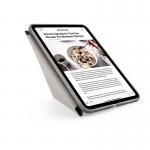 Husa flip cover Pipetto Origami No1 Original compatibila cu iPad (A16) / iPad 2022, Silver 7 - lerato.ro